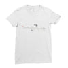 banksy style ak47 art   funny Ladies Fitted T-Shirt
