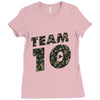 team 10 Ladies Fitted T-Shirt