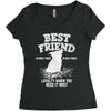 Best Friend Yorike Women's Triblend Scoop T-shirt