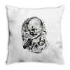 clown gun Throw Pillow