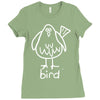 bird Ladies Fitted T-Shirt