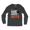 This Girl Loves Her Akita Long Sleeve Shirts