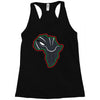 african black panther Racerback Tank