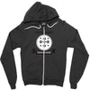 train hard Zipper Hoodie