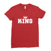 King Ladies Fitted T-Shirt