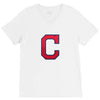 alphabet C V-Neck Tee