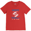 Pappy is my Name Fishing Is My Game V-Neck Tee