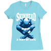 skinhead a way of life blue ideal birthday gift present. Ladies Fitted T-Shirt