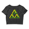 triforce illusion zelda Crop Top