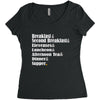 hobbit meals Women's Triblend Scoop T-shirt