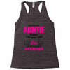 I&rsquo;m Called Auntie Because I&rsquo;m Way Too Cool To Be Called Grandma Racerback Tank