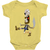 pirate ninja zombie w i p Baby Onesie
