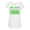 delorean trail Maternity Scoop Neck T-shirt