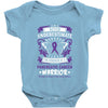 Never Underestimate the Strength of a Pancreatic Cancer Warrior Baby Bodysuit