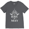 Legends Are Born In May V-Neck Tee