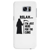 i'm just here for the cake Samsung Galaxy S7 Edge