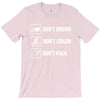 Don't drown crash walk Tee Swim Bike Run Triathle T-Shirt