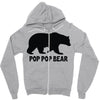 pop pop Zipper Hoodie