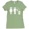 bla bla bla  fun shirt herrentag kult Ladies Fitted T-Shirt
