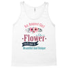 An August Girl Like A Flowers Tank Top