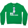 no probllama Crewneck Sweatshirt