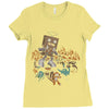 robotron wreaks havoc Ladies Fitted T-Shirt