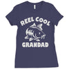 fishing Ladies Fitted T-Shirt