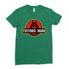 Totoro Park Ladies Fitted T-Shirt