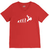 moto cross free style evolution cool V-Neck Tee