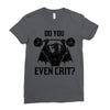 ancient swole'd dragon (black) Ladies Fitted T-Shirt
