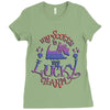 lucky scottie Ladies Fitted T-Shirt