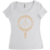 mystery club Women's Triblend Scoop T-shirt