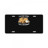 dreamer bear License Plate