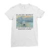 Claude Monet impression Sunrise Ladies Fitted T-Shirt