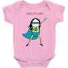 anxiety girl Baby Bodysuit