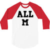 all m 3/4 Sleeve Shirt