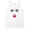 girl eye face red libs Tank Top