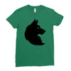 THE KING WOLF Ladies Fitted T-Shirt