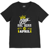 Kings Are Born In April V-Neck Tee
