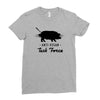 anti vegan task force Ladies Fitted T-Shirt