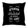 chocolat passion Throw Pillow