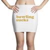 bowling sucks bowl team league club funny geek nerd sport pin tee shir Mini Skirts