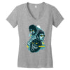 times they are a'changing Women's V-Neck T-Shirt