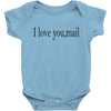 i love you mail Baby Bodysuit