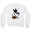 who loves papillon Crewneck Sweatshirt