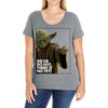 Yoda Do Or Do Not T-Shirt Ladies Curvy T-Shirt