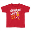 shamble to the cure zombie 5k Toddler T-shirt