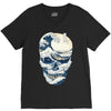 the great wave off skull V-Neck Tee