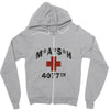 mash 4077th tv division vintage style Zipper Hoodie