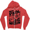 no pain no gain (2) Zipper Hoodie